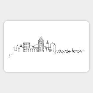 Virginia Beach City Signature Magnet